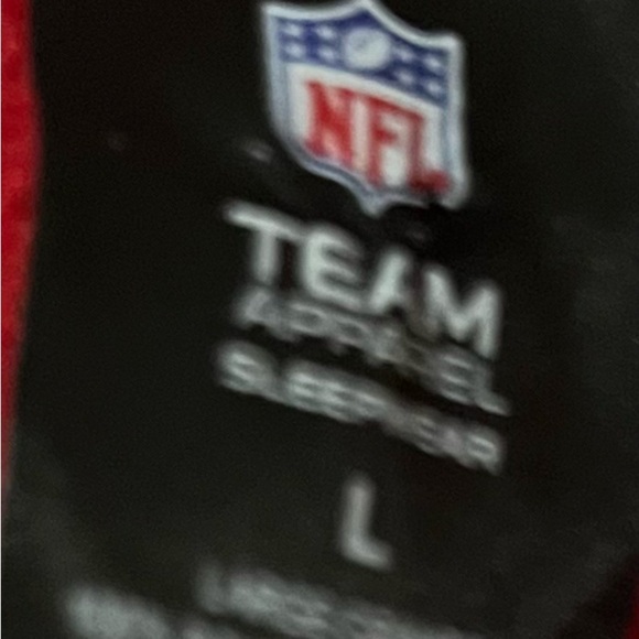 San Francisco 49ers Concepts Sport Women's Red Keystone  Fleece Union Sleep Suit - Picture 5 of 6